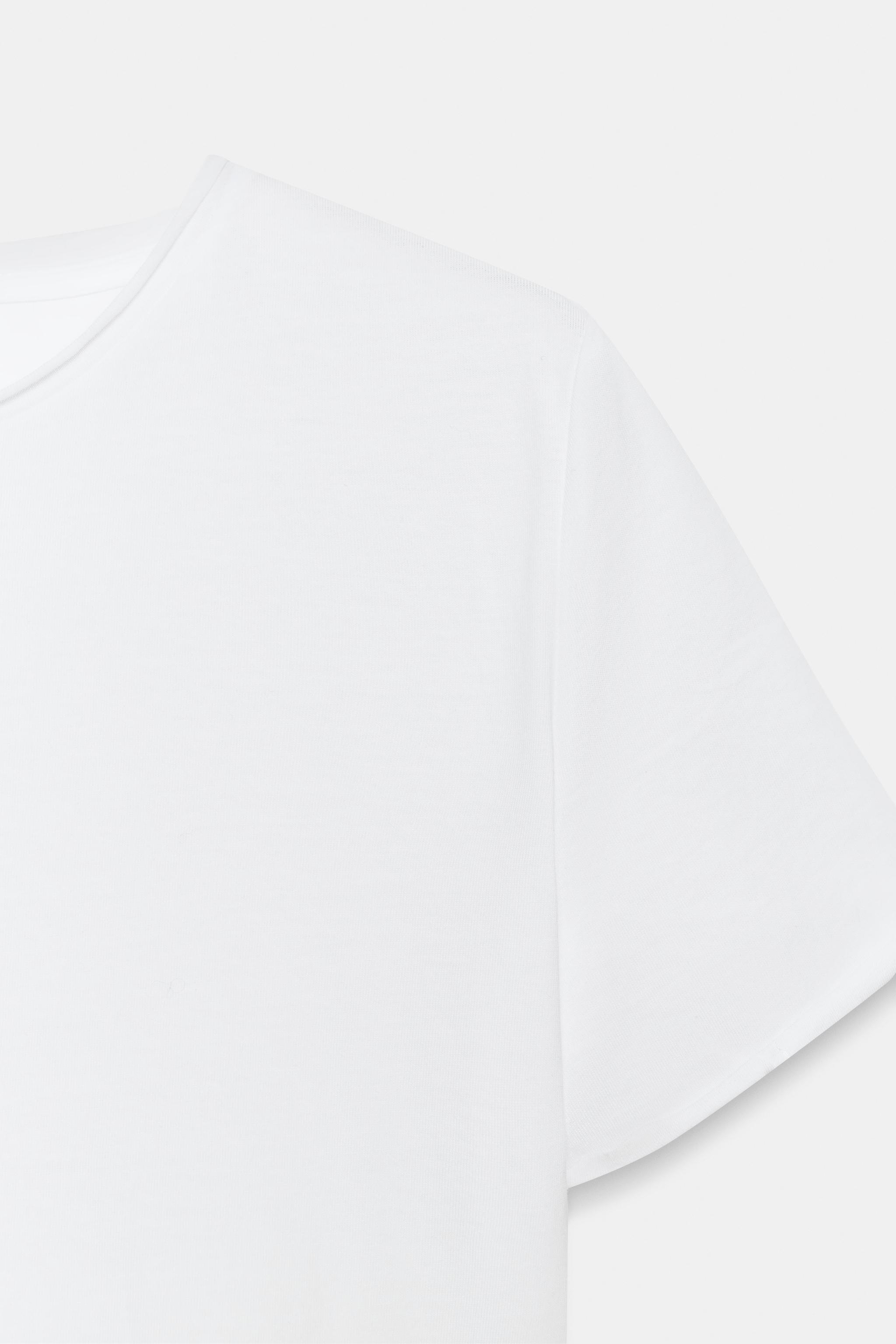 T-SHIRT DÉLAVÉ MANCHES COURTES